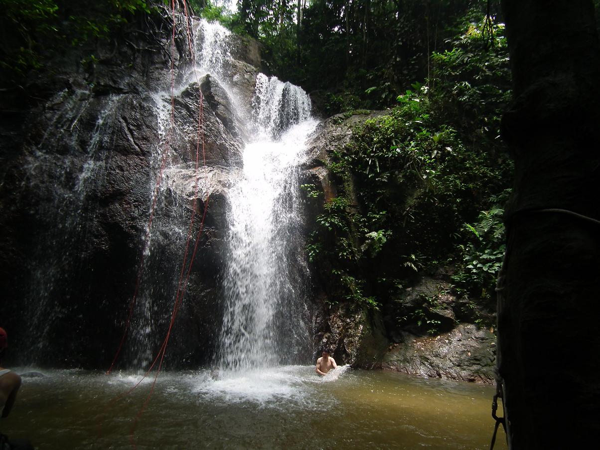 Sungai Pisang Waterfall, Batu Caves
