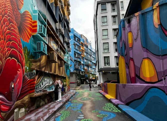 Alor Backspace Street Art